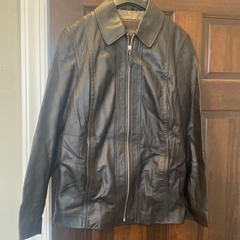 Coach Leather Jacket